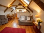 Upstairs living